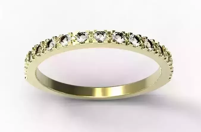 Ring gold diamond
