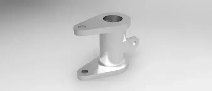 Pieza 3 aluminum bracket