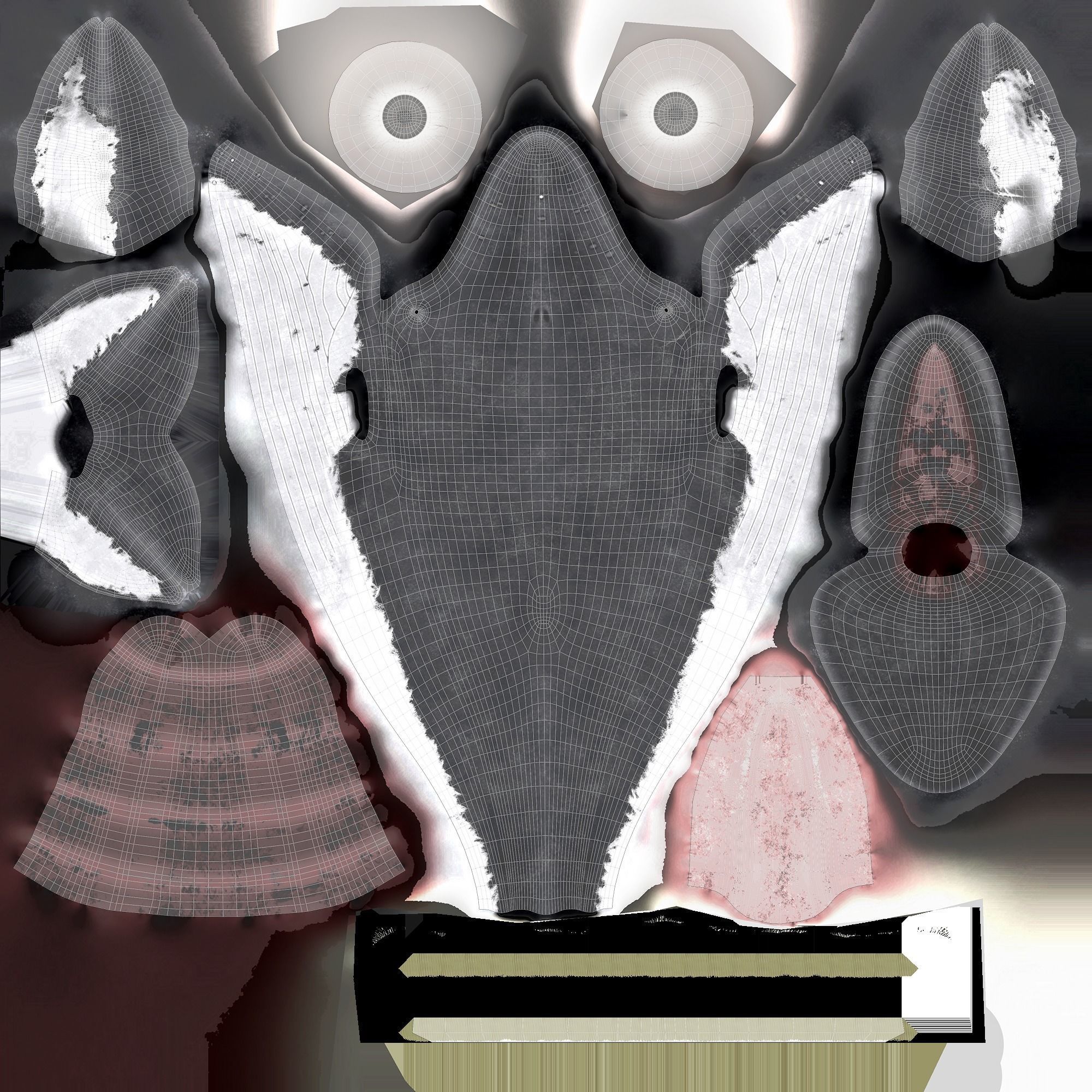 Humpback Whale - Megaptera Novaeangliae 3D model_8