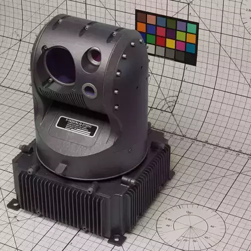 atircm infrared counter measure system 3D model