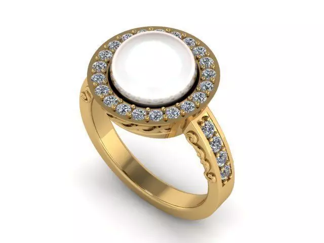 Ring T00993 3D print model_0