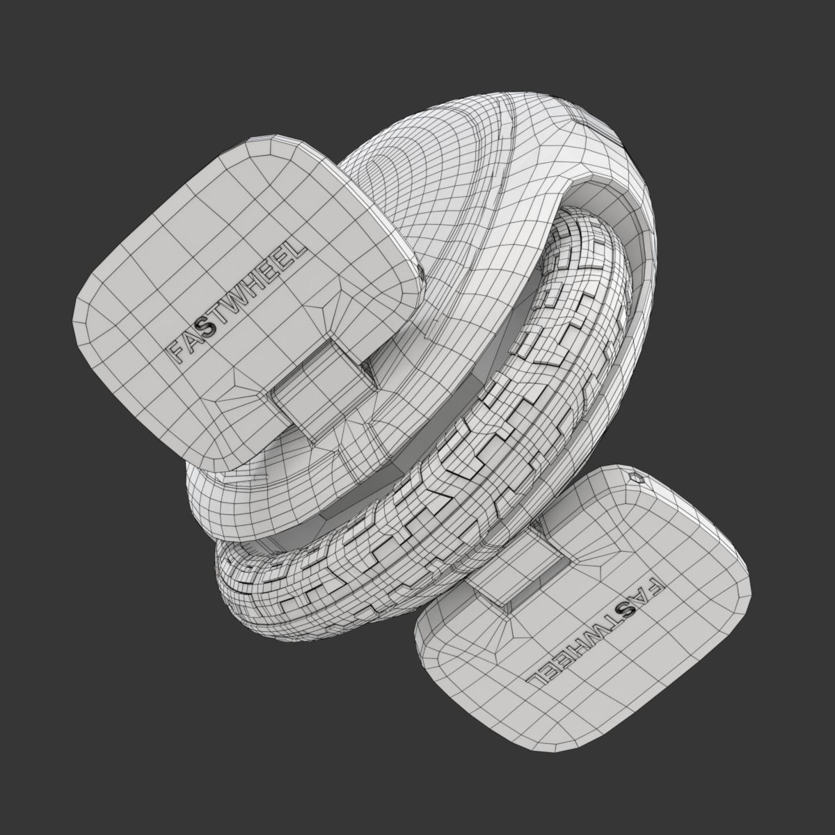 Unicycle Eva Pro 3D model_26