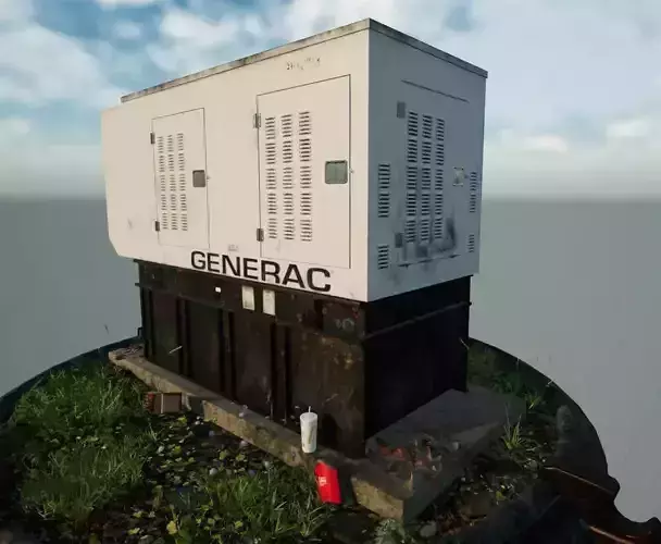Diesel Industrial Generator - Lift Station Environment asset