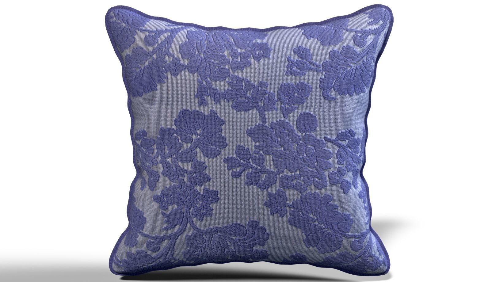 Throw Pillow 45cm X 45cm with Piping 3D model_28