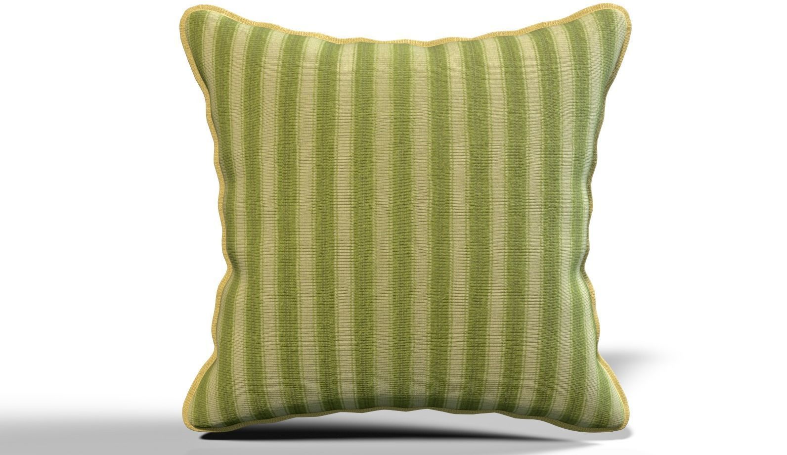 Throw Pillow 45cm X 45cm with Piping 3D model_54