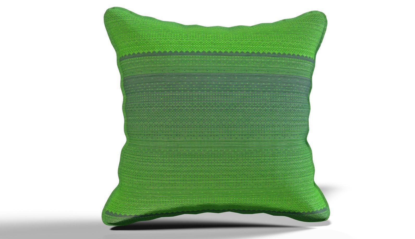 Throw Pillow 45cm X 45cm with Piping 3D model_39