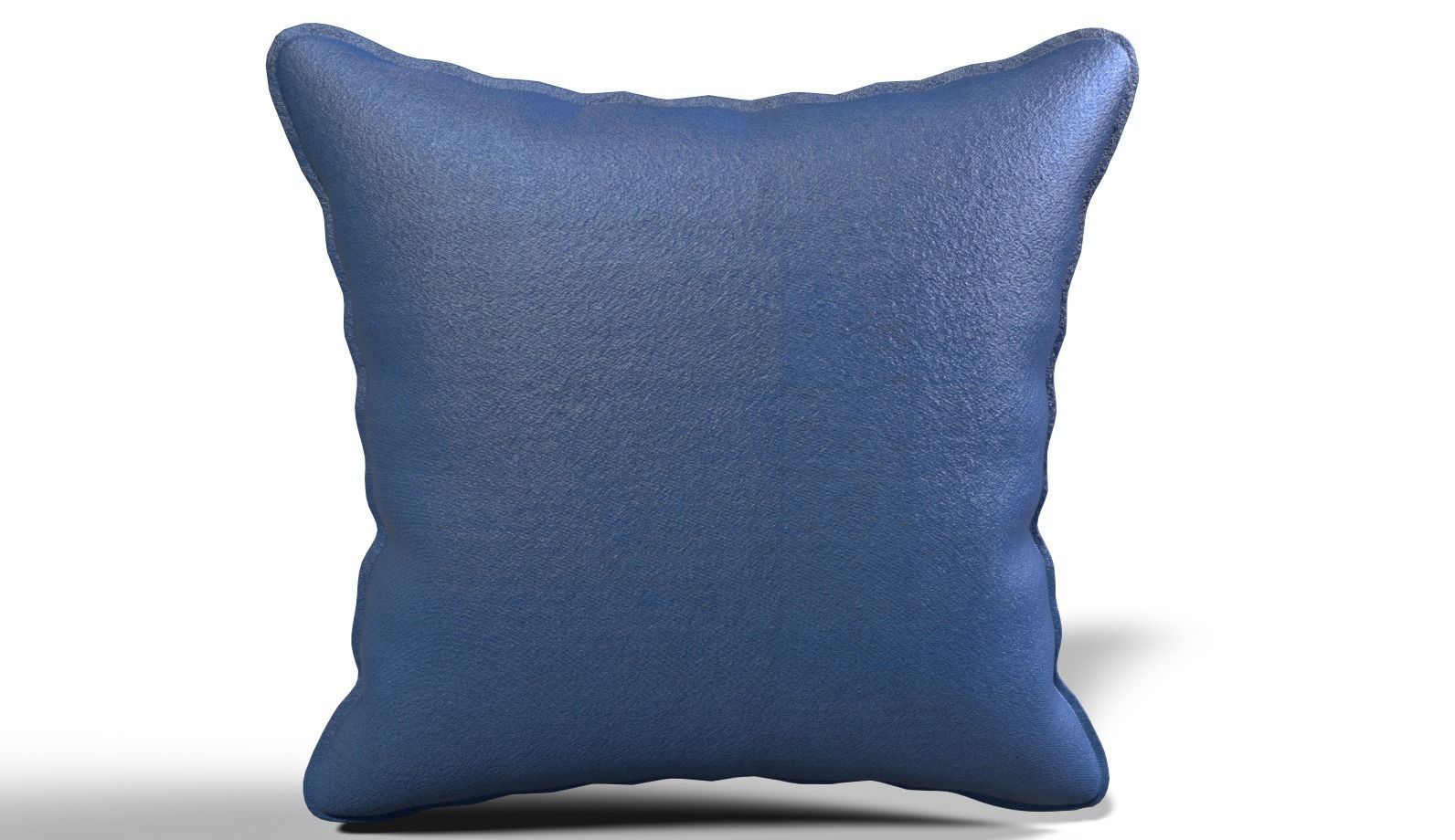 Throw Pillow 45cm X 45cm with Piping 3D model_38