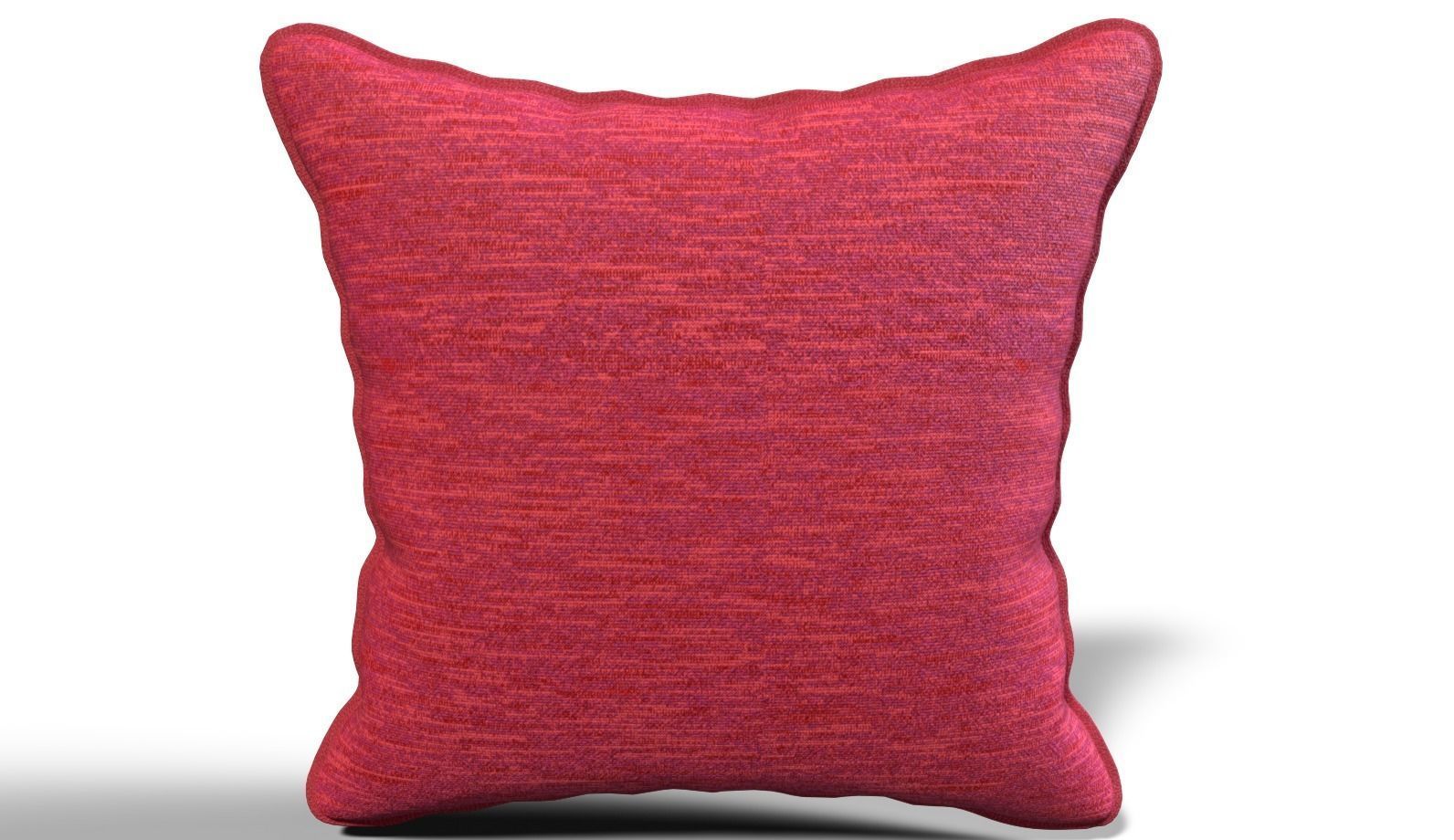 Throw Pillow 45cm X 45cm with Piping 3D model_55