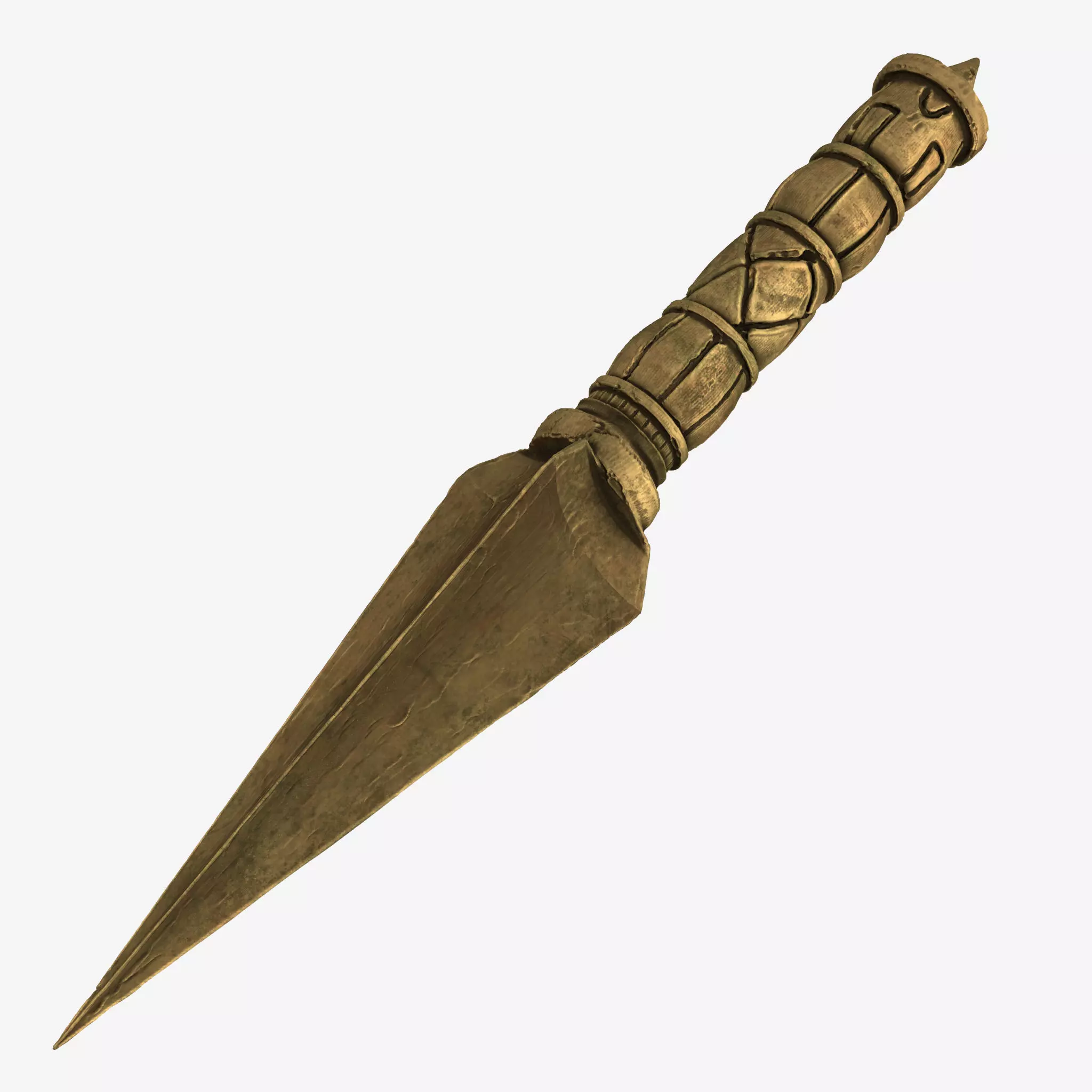 Ritual Dagger 3D model_0