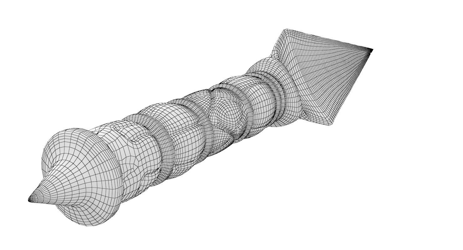 Ritual Dagger 3D model_10