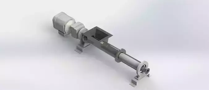 Weatherford pump HS32V ESP - Bomba Weatherford WHS32V ESP Free 3D model
