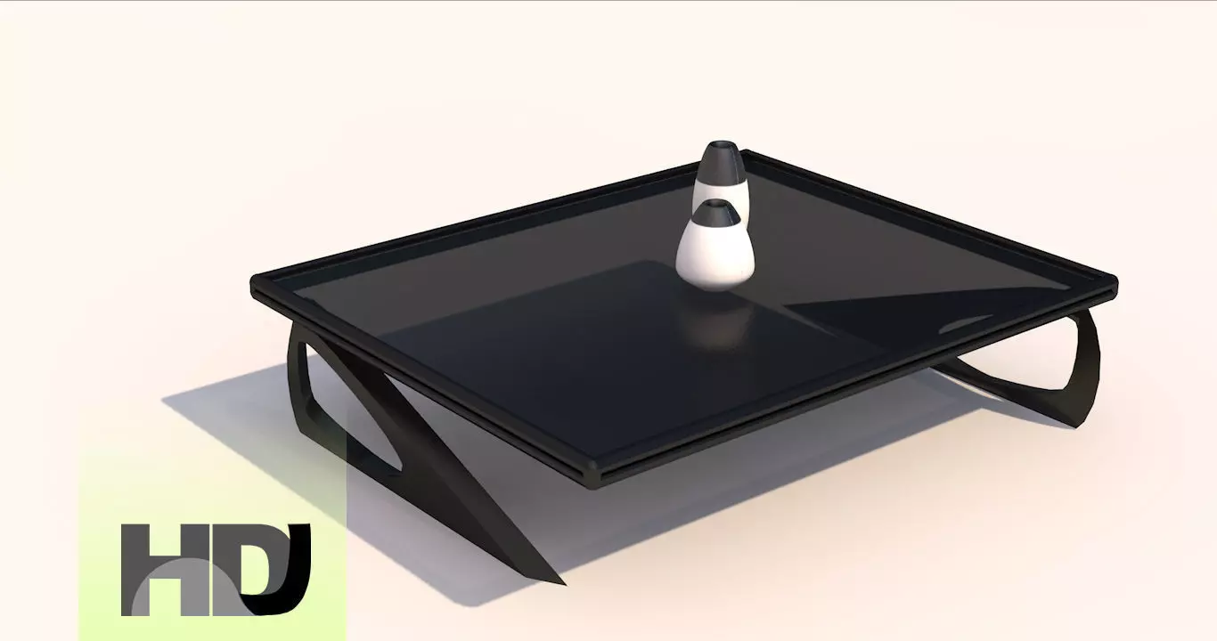 modern table Free 3D print model