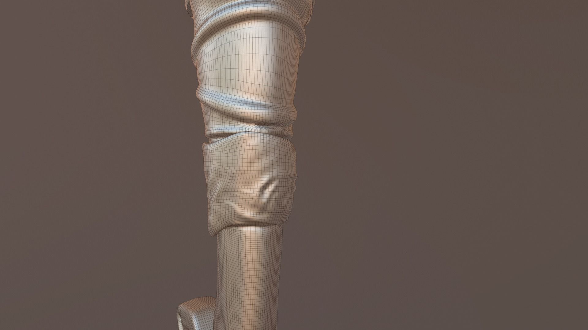 Battle Axe Poly and Tris Textured Low-poly 3D model_18