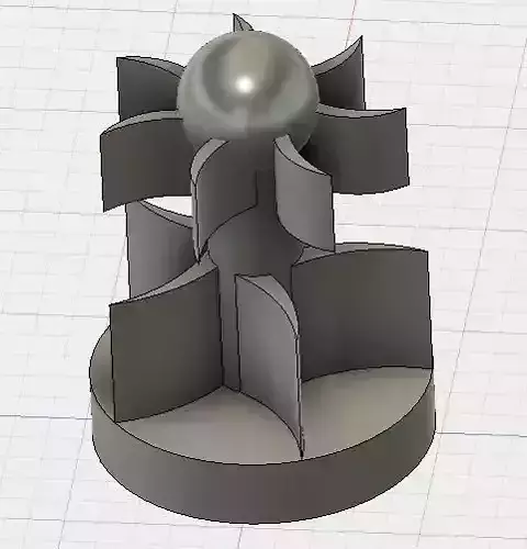 ball figure 3D print model