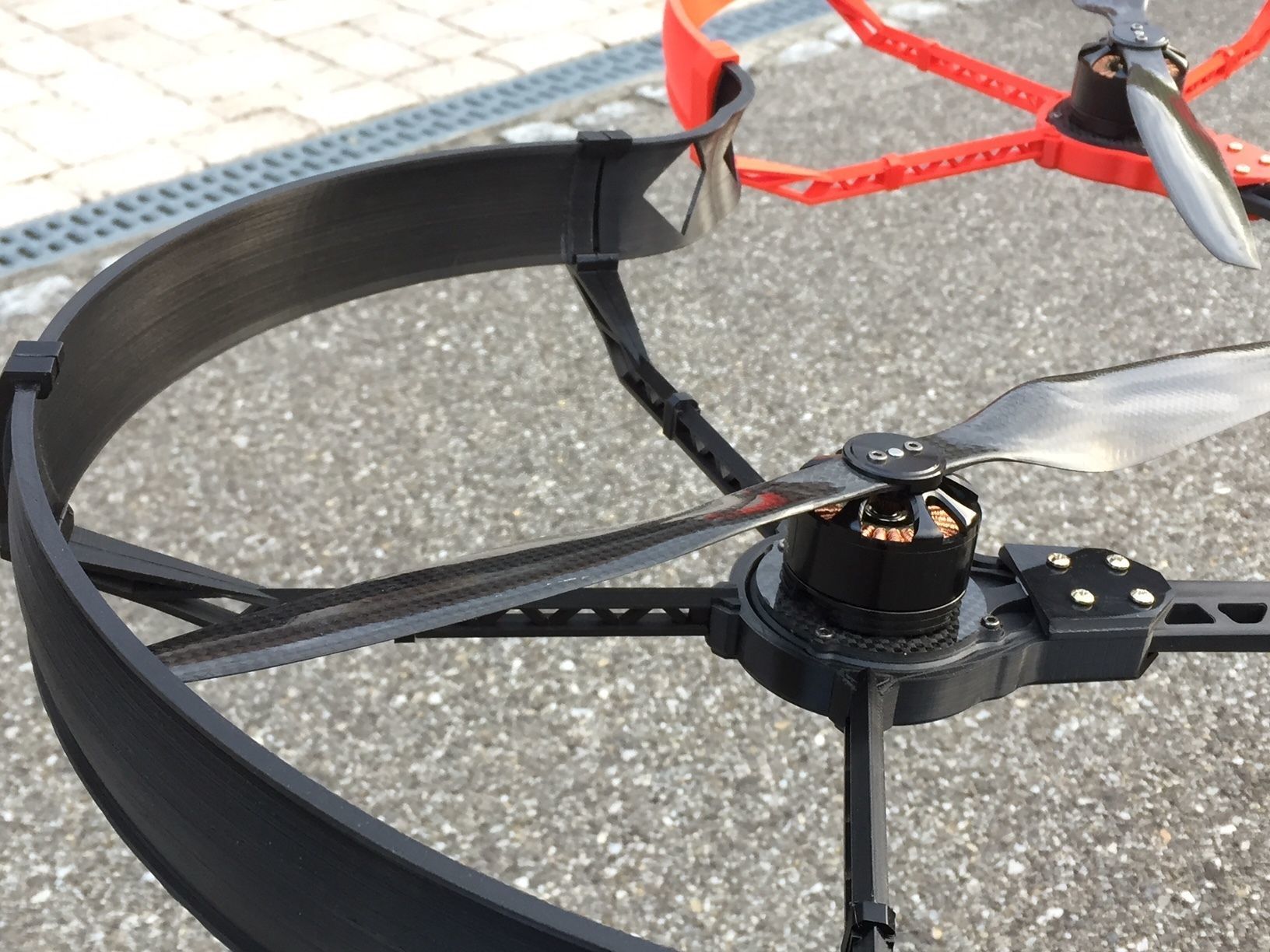 Rotor protection for DJI S800 pluggable 3D print model_17