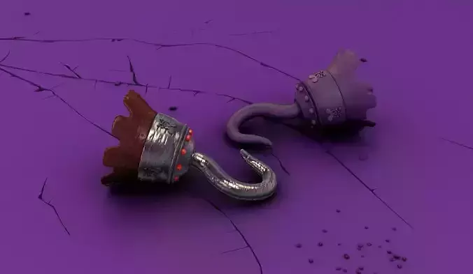 Hook Pirate 3D model