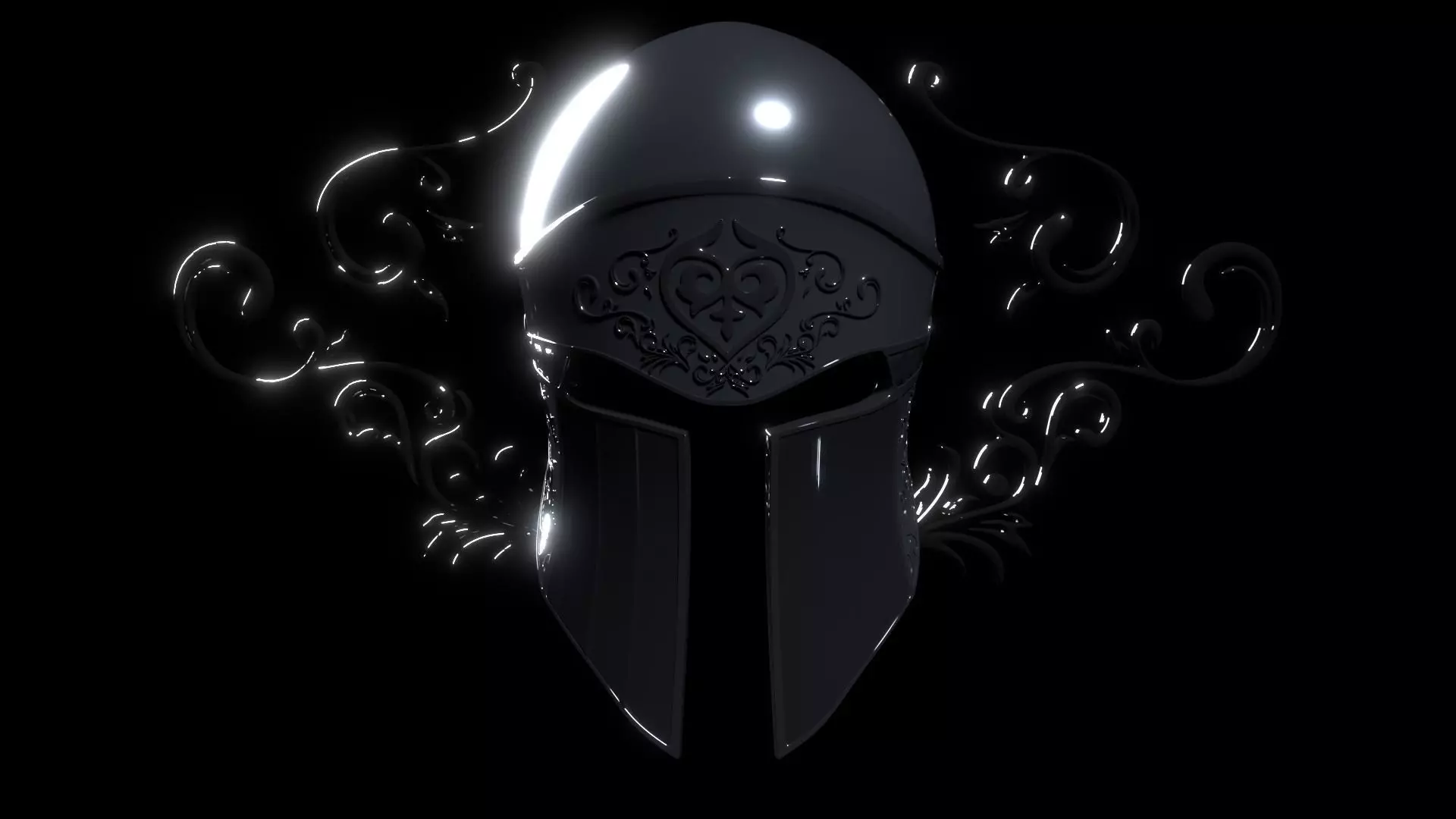 Helmet Warrior Free 3D print model_0