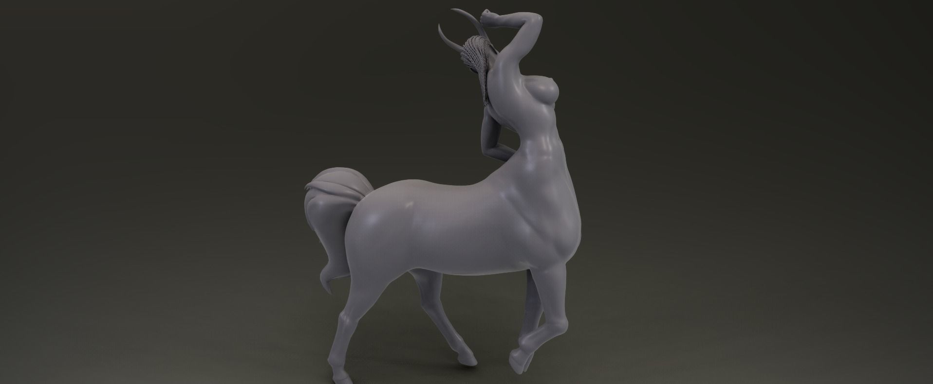 Centaur Woman 3D print model_7