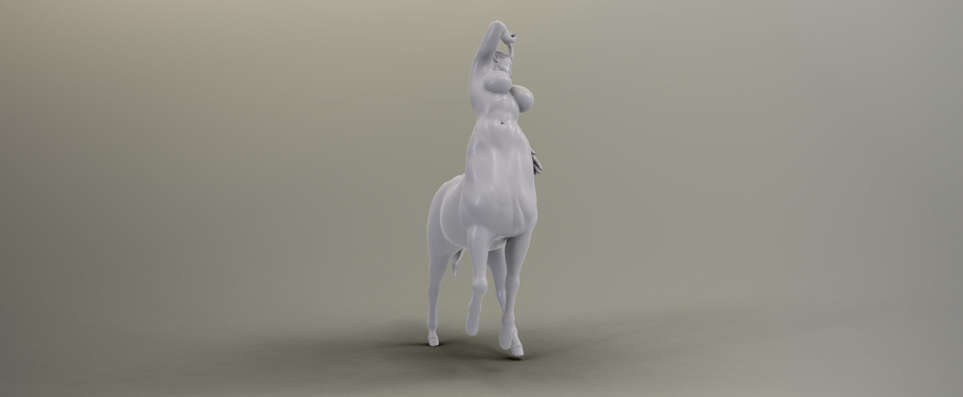 Centaur Woman 3D print model_4