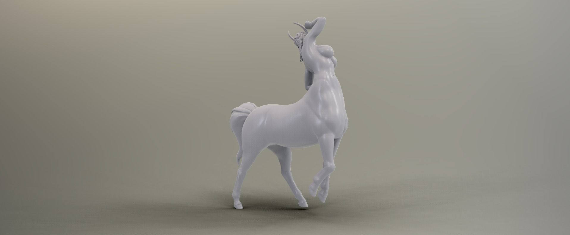 Centaur Woman 3D print model_5