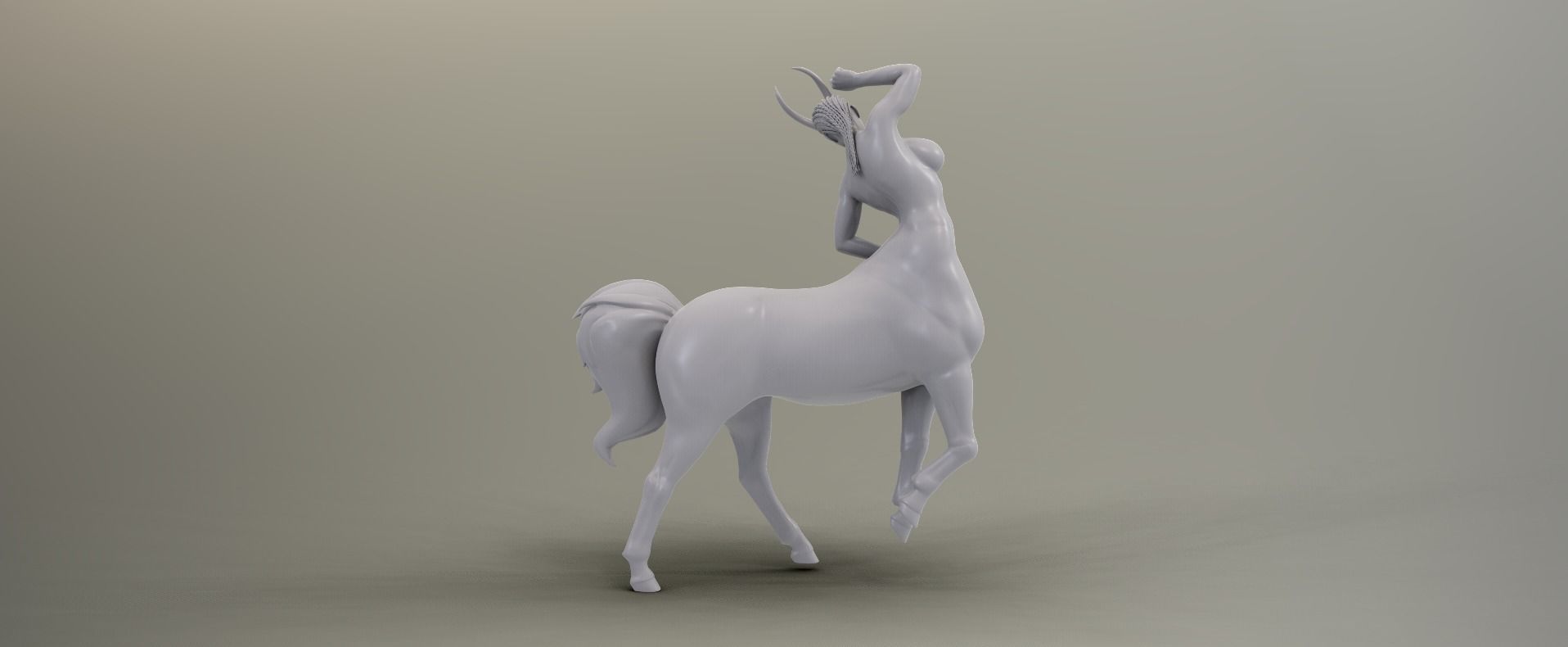Centaur Woman 3D print model_6