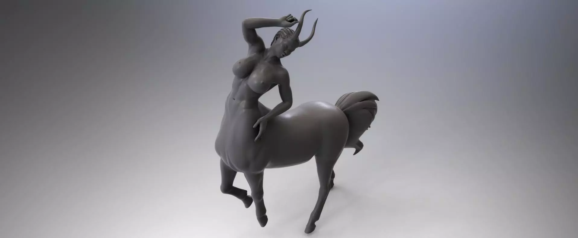 Centaur Woman 3D print model_0