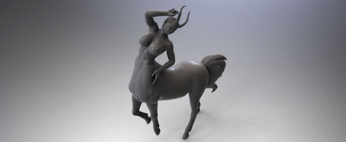 Centaur Woman 3D print model