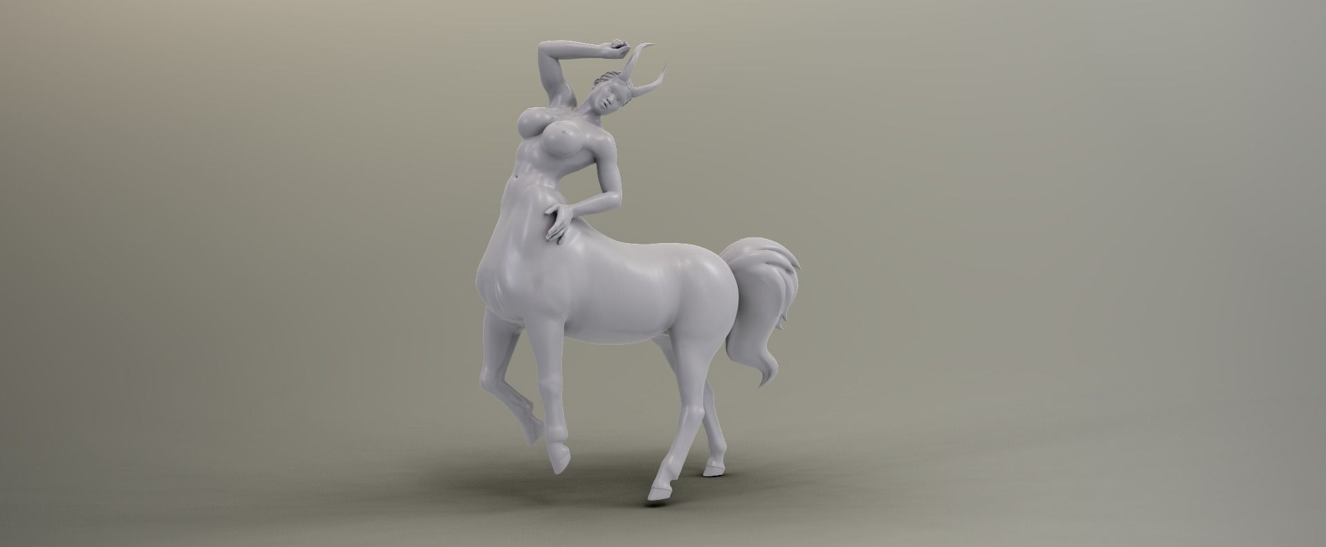 Centaur Woman 3D print model_2