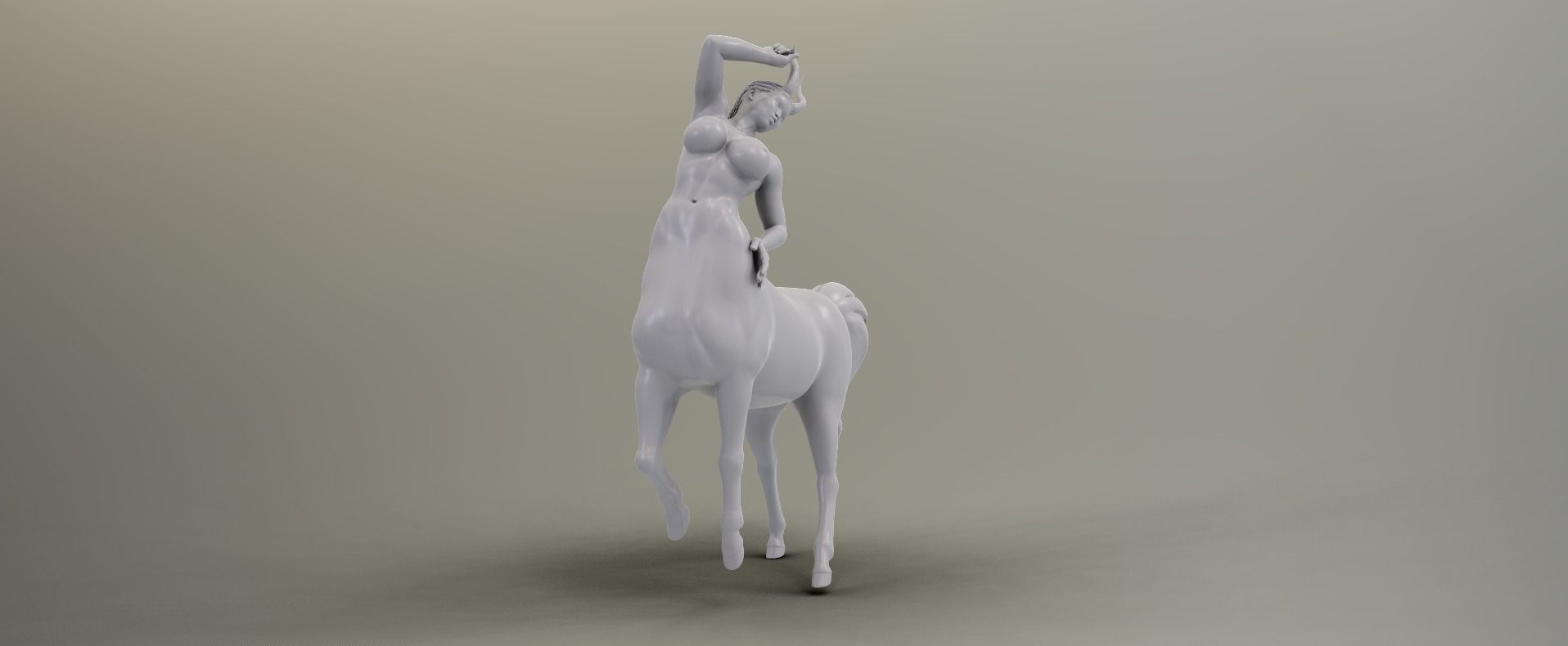 Centaur Woman 3D print model_3