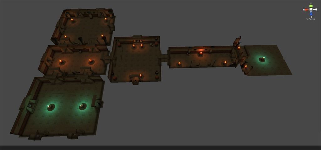 Egypt cartoon Low-poly 3D model_8