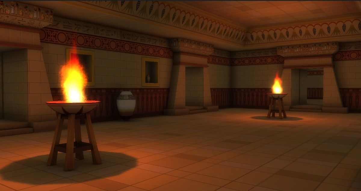 Egypt cartoon Low-poly 3D model_10