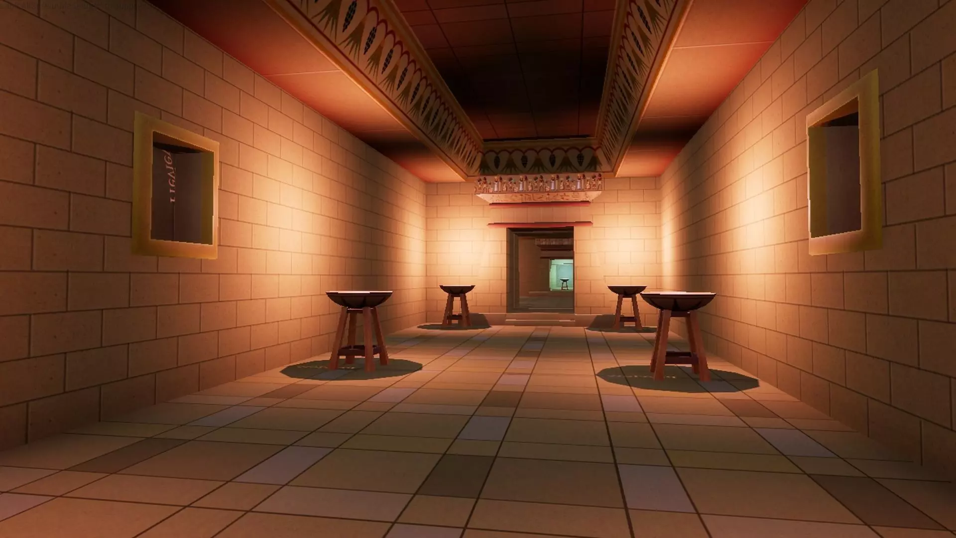 Egypt cartoon Low-poly 3D model_0