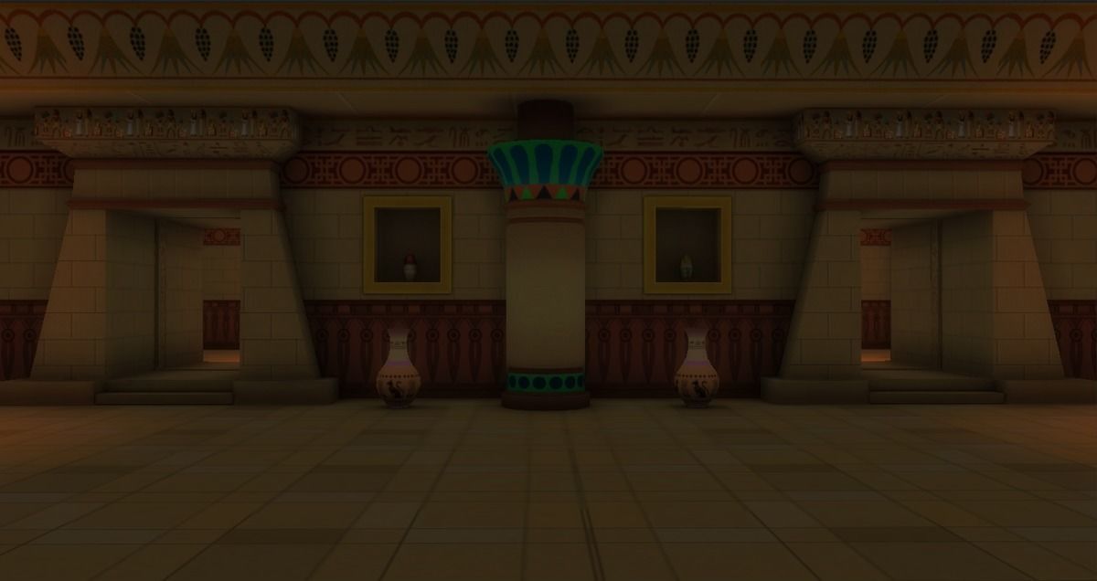 Egypt cartoon Low-poly 3D model_14