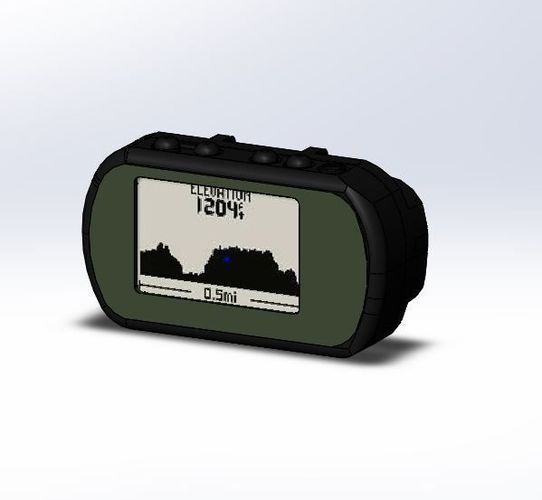 Garmin Foretrex 401 3d model ready for 3d printing 3D print model