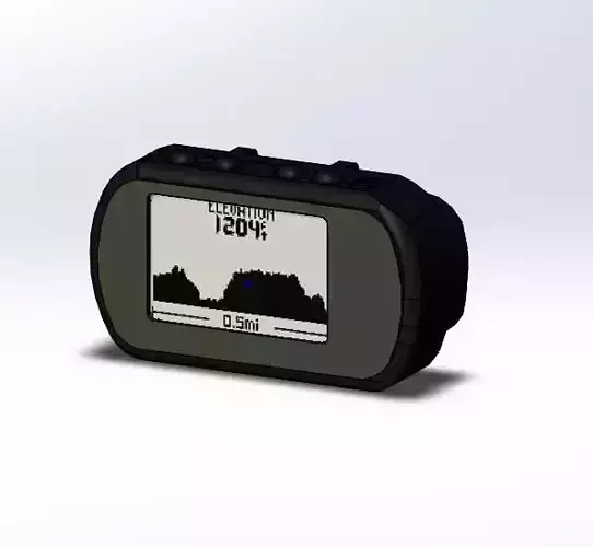 Garmin Foretrex 401 3d model ready for 3d printing