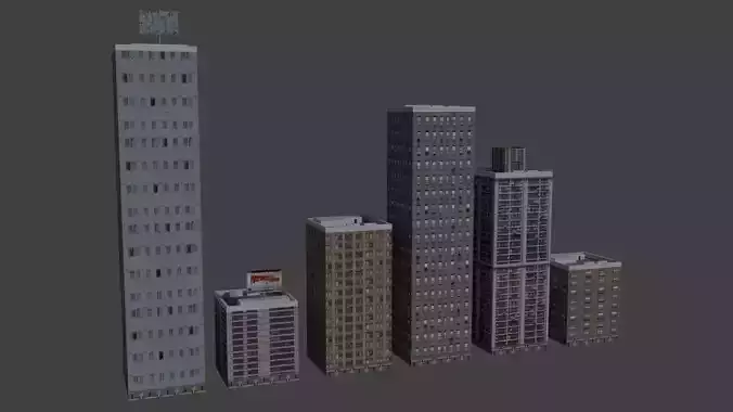 Buildings tall