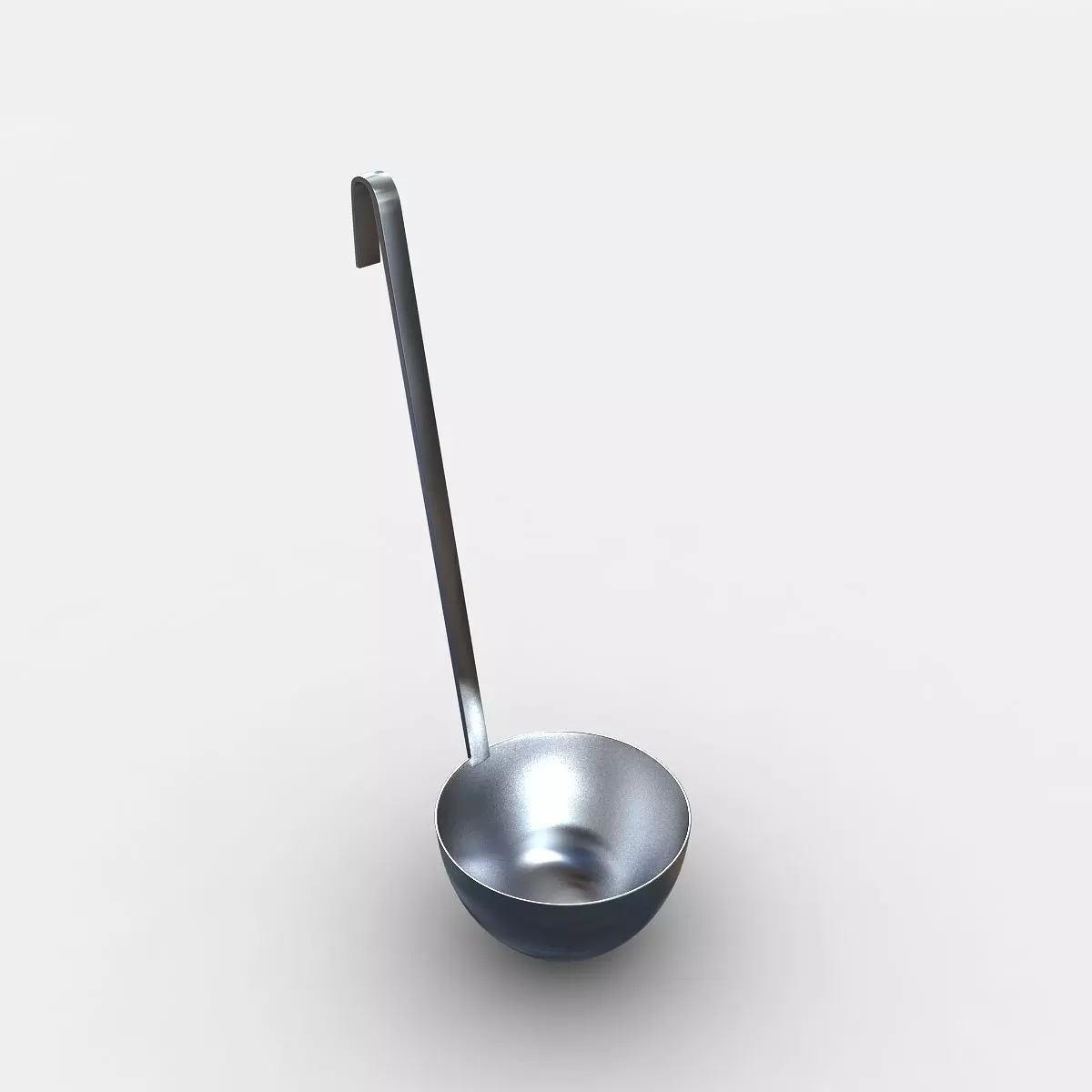 Catering Laddle 3D model_0