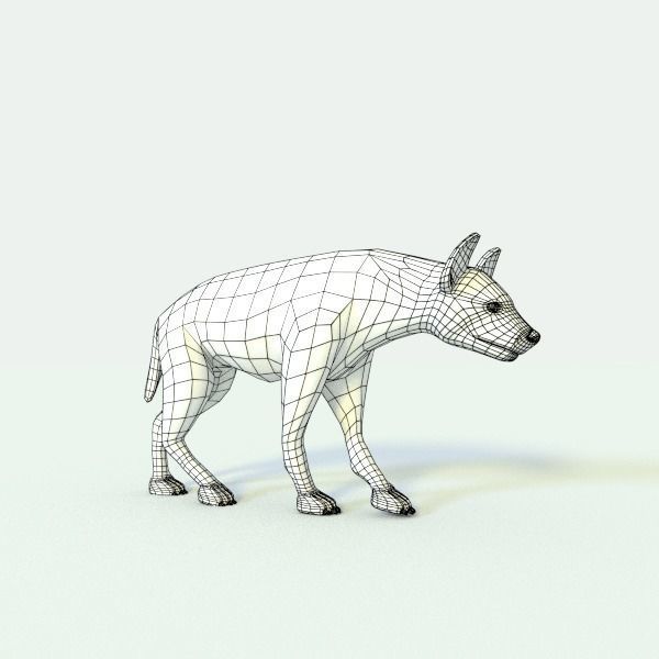 Hyena 3D model_3