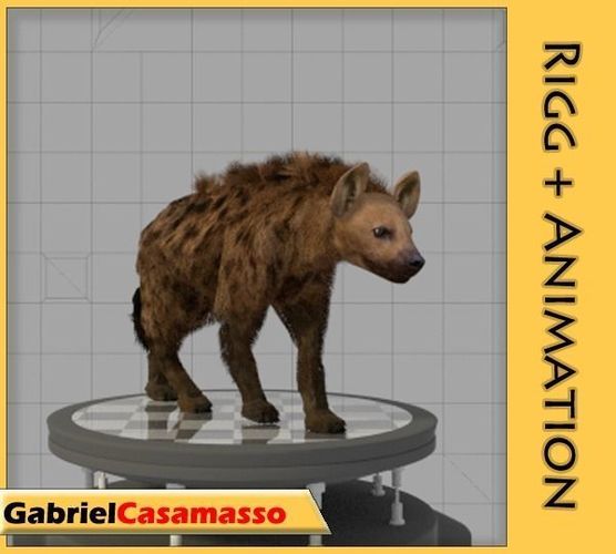 Hyena 3D model