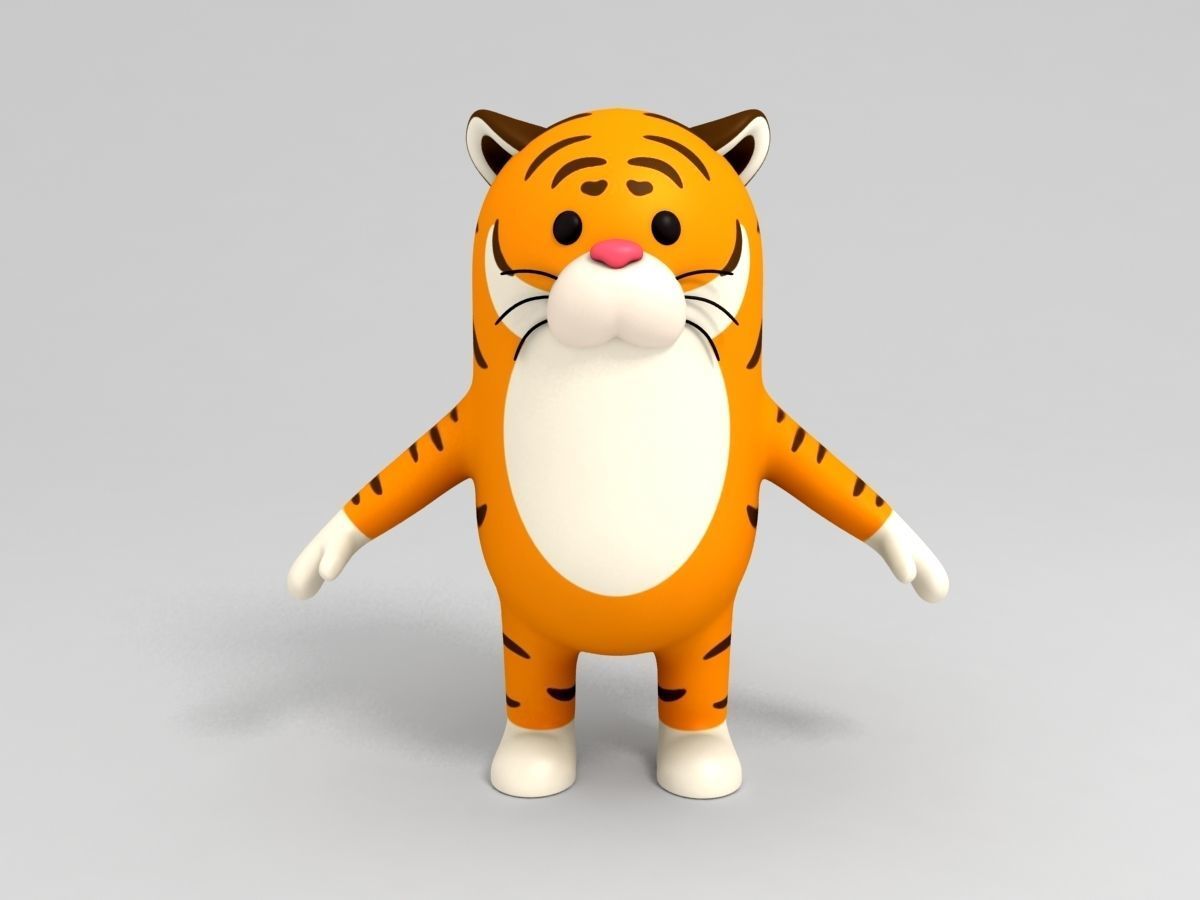 Rigged Animal Character Pack 3D model_14