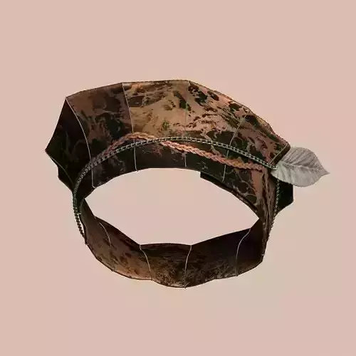 Festive medieval hat