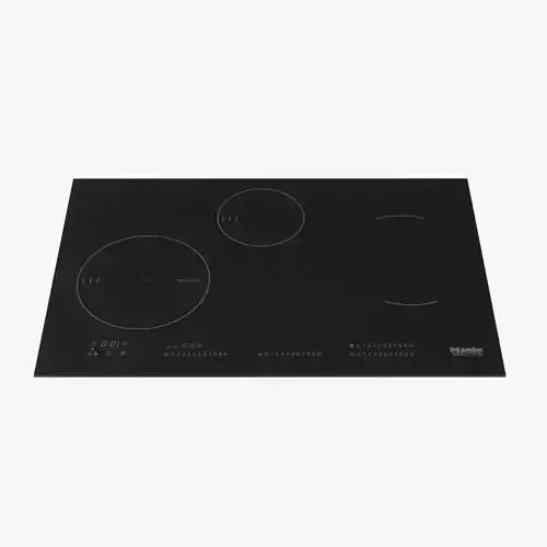 Miele KM 6839 Induction hob 3D model