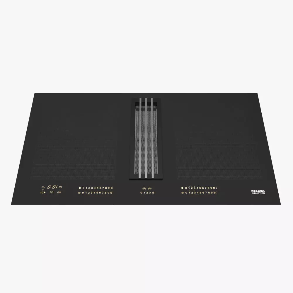 Miele KMDA 7774 FL Induction hob with integrated extractor 3D model_0