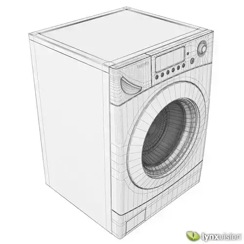 Baumatic - MEGA10WD Washer and Dryer 3D model