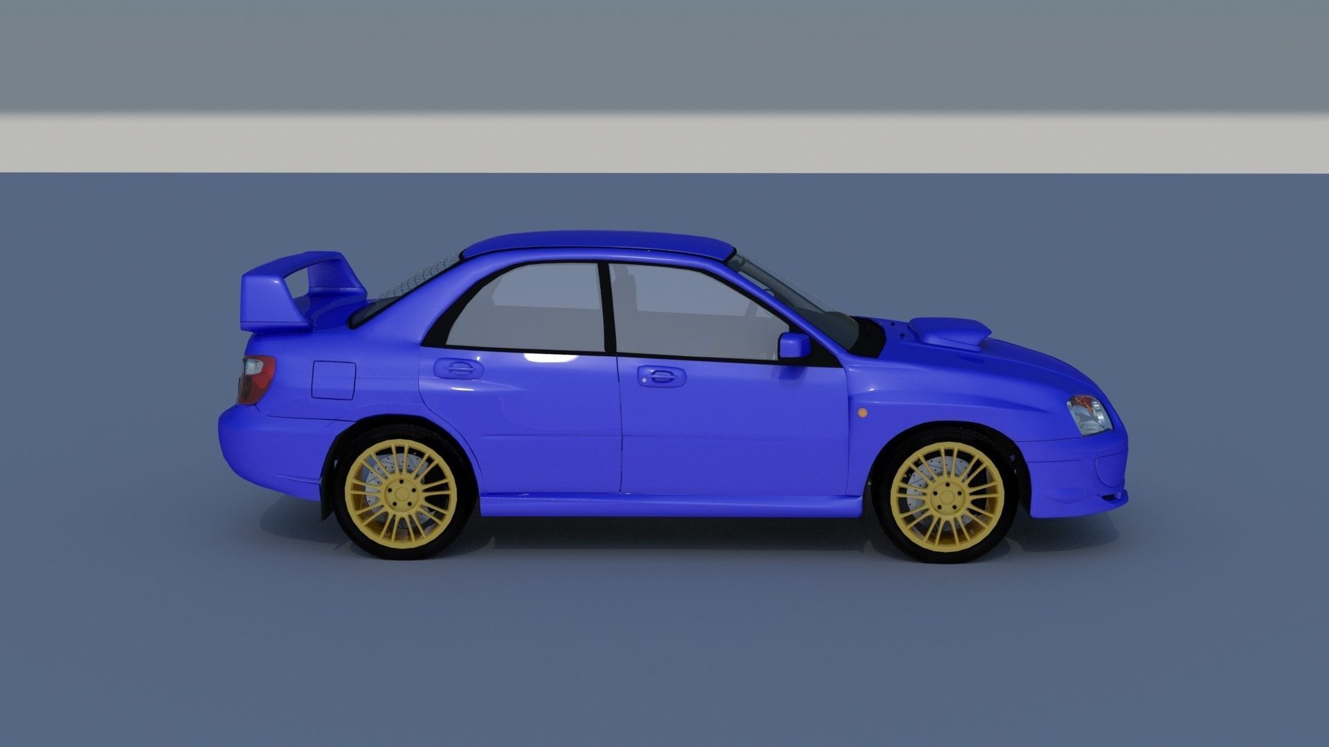 Subaru Impreza STI 2003 3D model_4