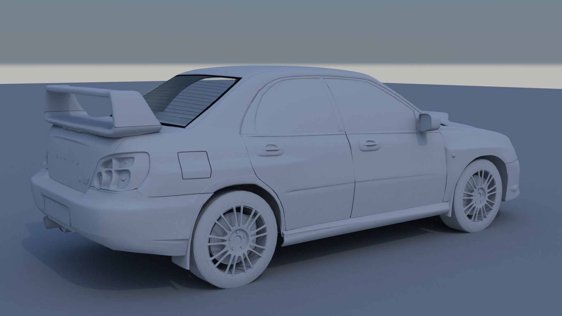 Subaru Impreza STI 2003 3D model_18