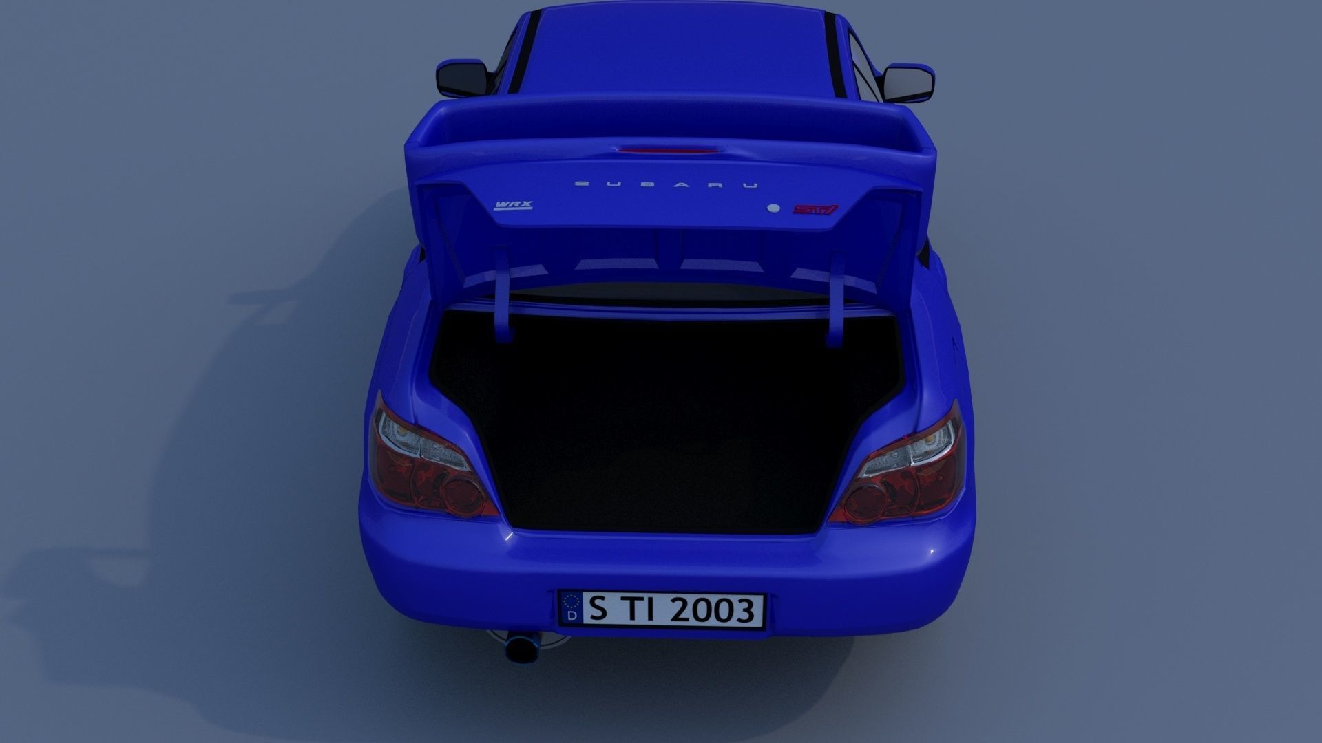 Subaru Impreza STI 2003 3D model_10