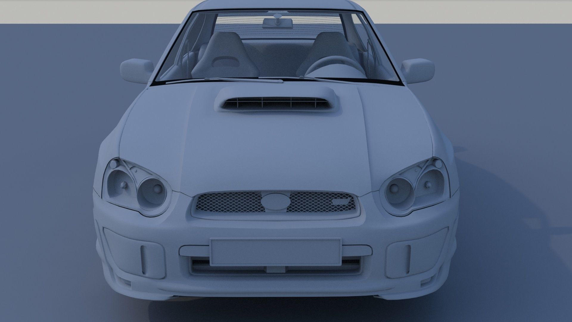 Subaru Impreza STI 2003 3D model_20