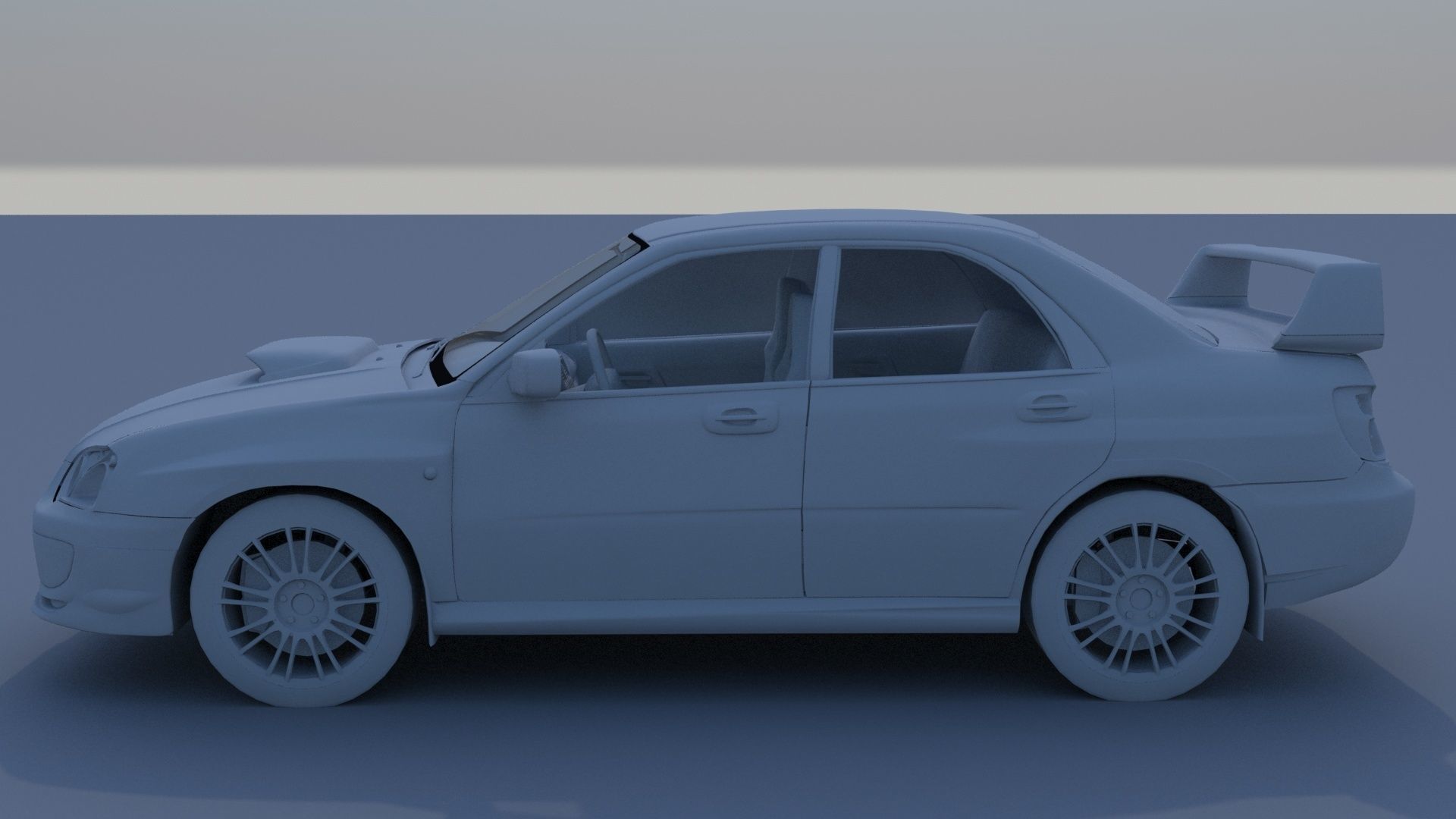 Subaru Impreza STI 2003 3D model_16