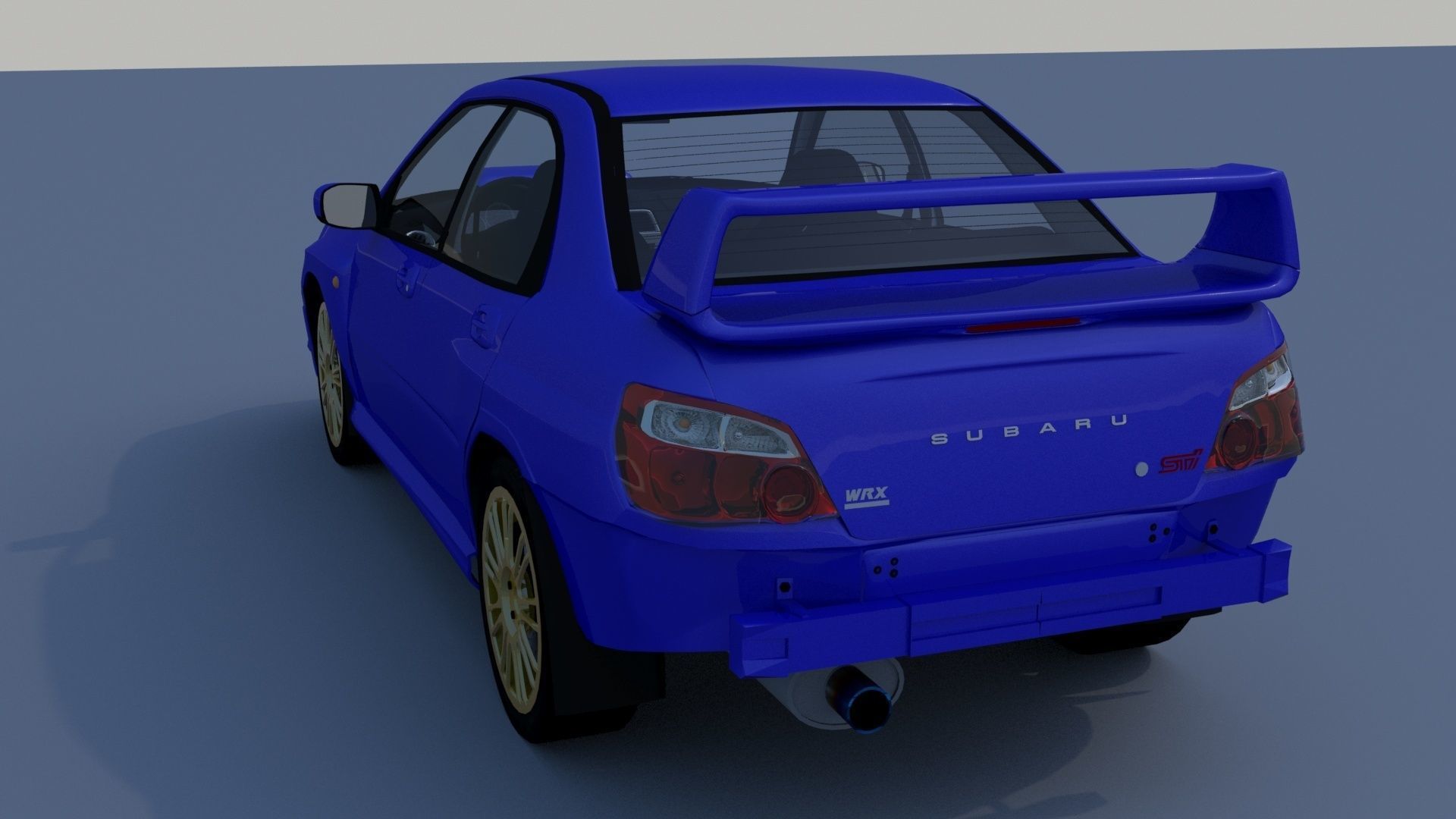Subaru Impreza STI 2003 3D model_13